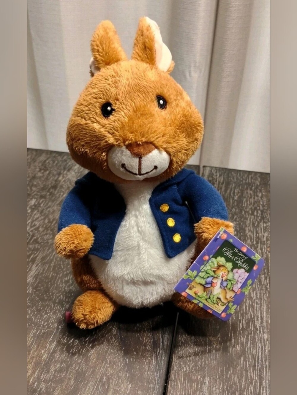 Kohls Cares The Story of Peter Rabbit 12" Plush Bunny Stuffed Animal 2022 w/ TAG